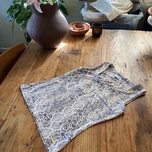 Calvin Klein animal print sleeveless tank top